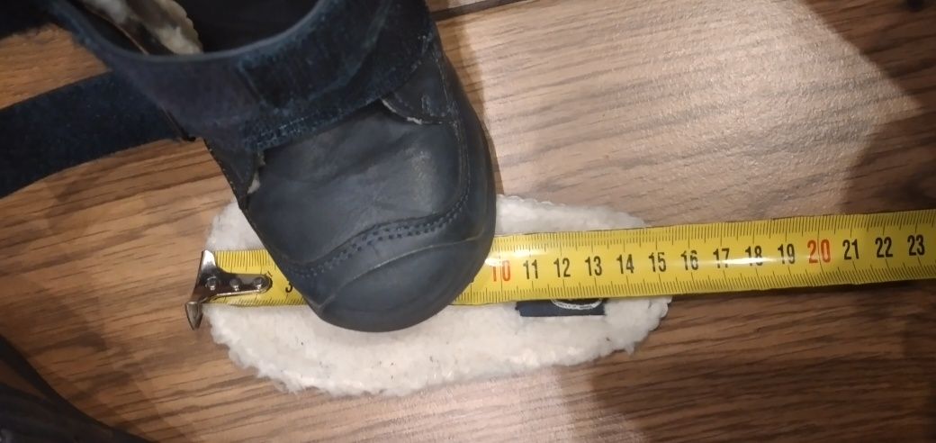 Buty zimowe bardzo ciepłe 24/15 cm