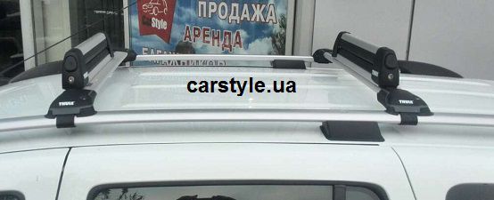 Багажник Thule Wingbar Edge 958 невиступаючий на дах авто рейлінги БВ