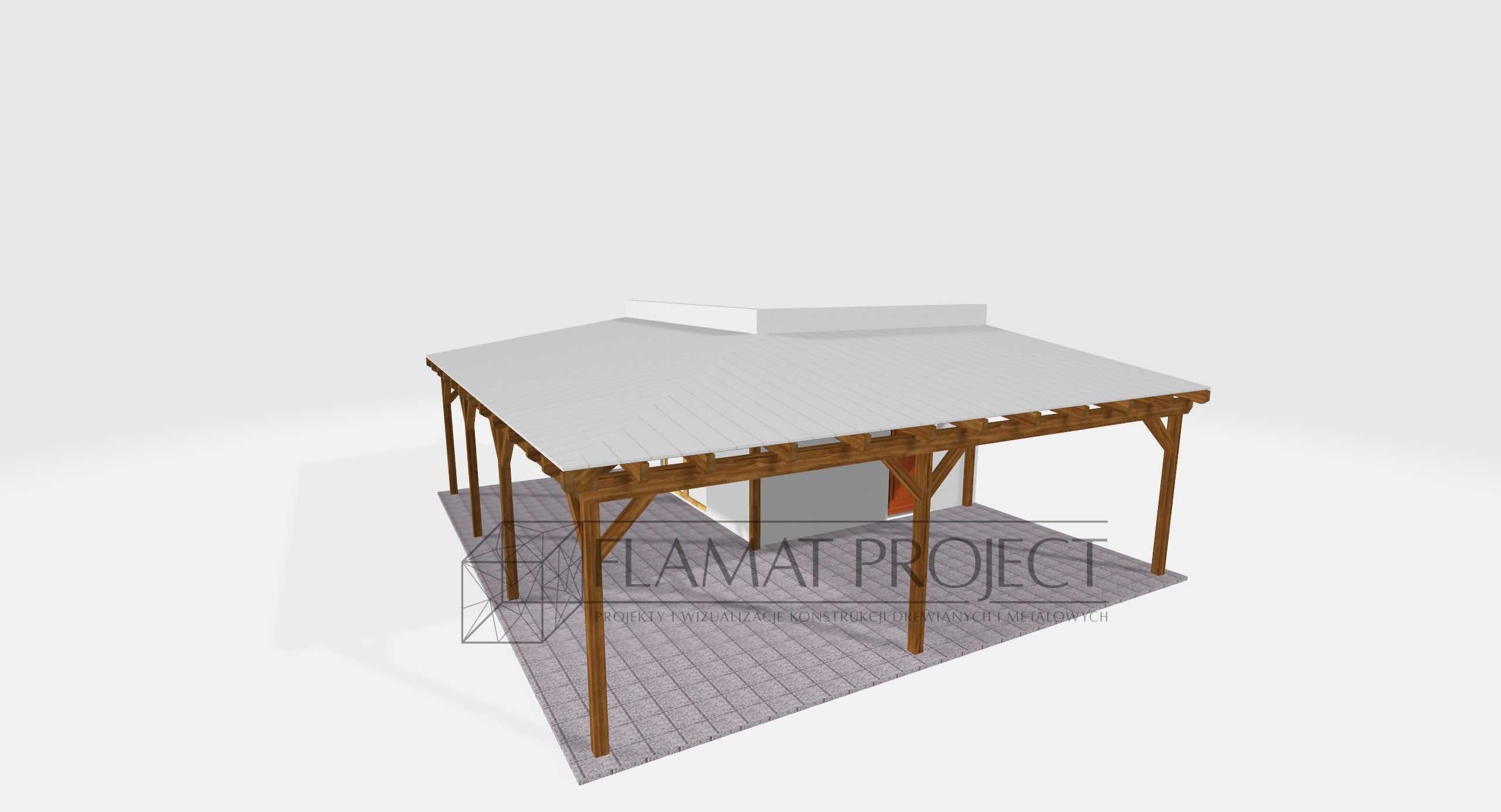 Projekt i wizualizacja konstrukcji drewnianych i metalowych