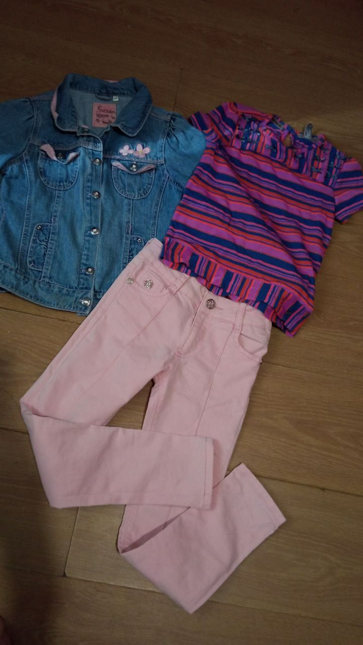 футболка джинсы скинни рожеві розовые