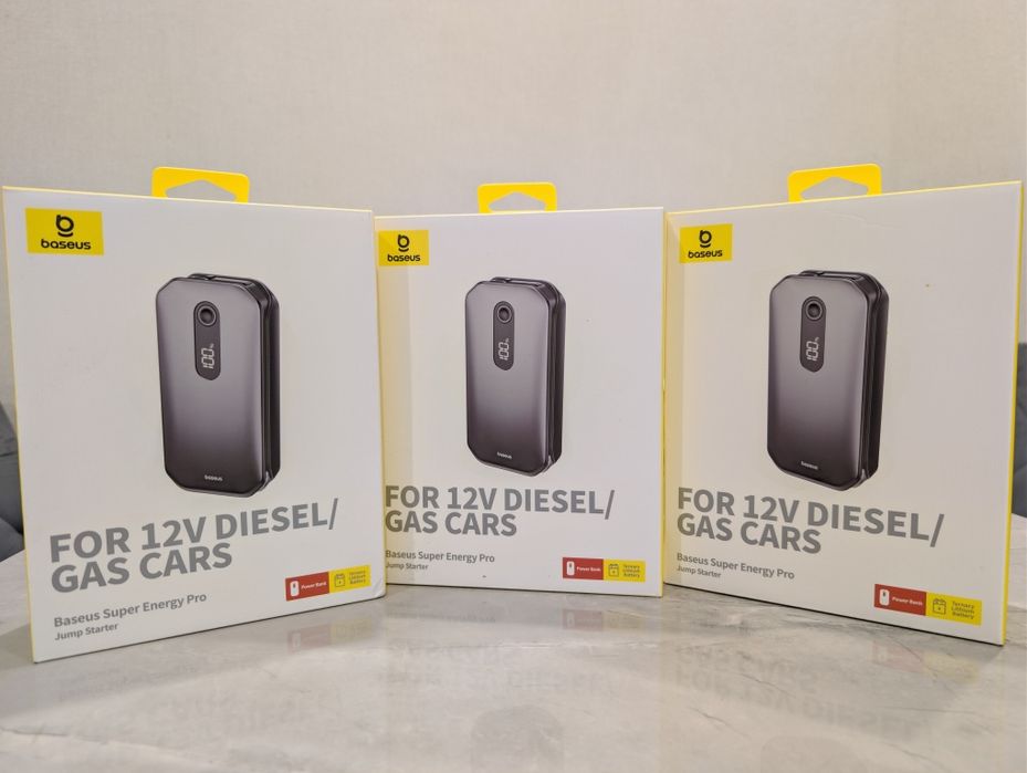 Пусковий пристрій Baseus Super Energy Pro Car Jump Starter 12000 mAh