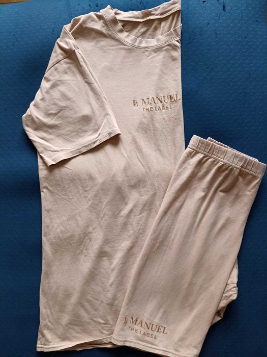 футболка и шорты костюм оверсайз 48-50