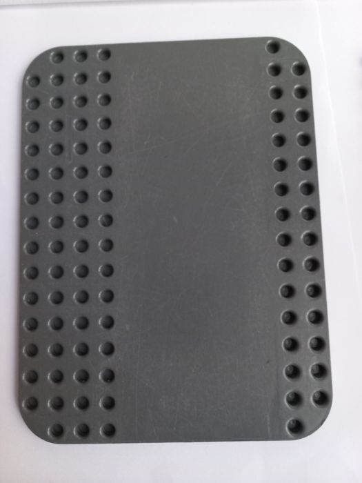 Klocki Dwie płytki szare Lego Duplo