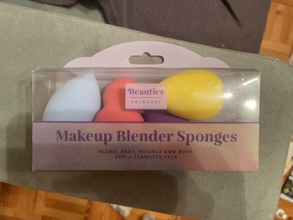 Спонжики для лица Beauties Skincare Makeup Blender Sponges 4 Pk