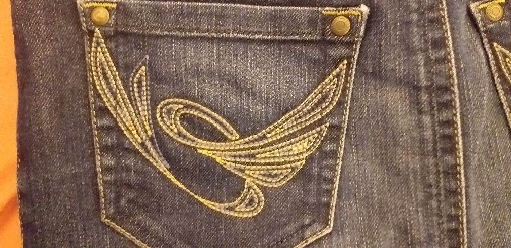 Esprit spódnica jeans dżins midi rozm. 34 XS