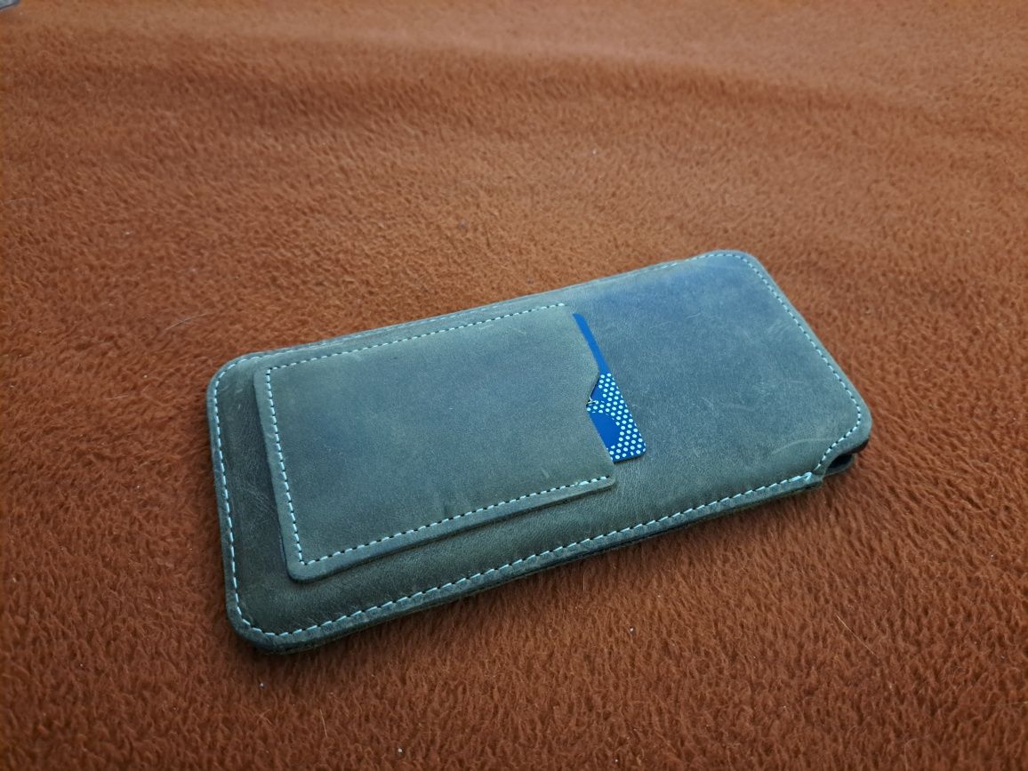Capa / bolsa proteção em pele genuína Samsung S23 Ultra