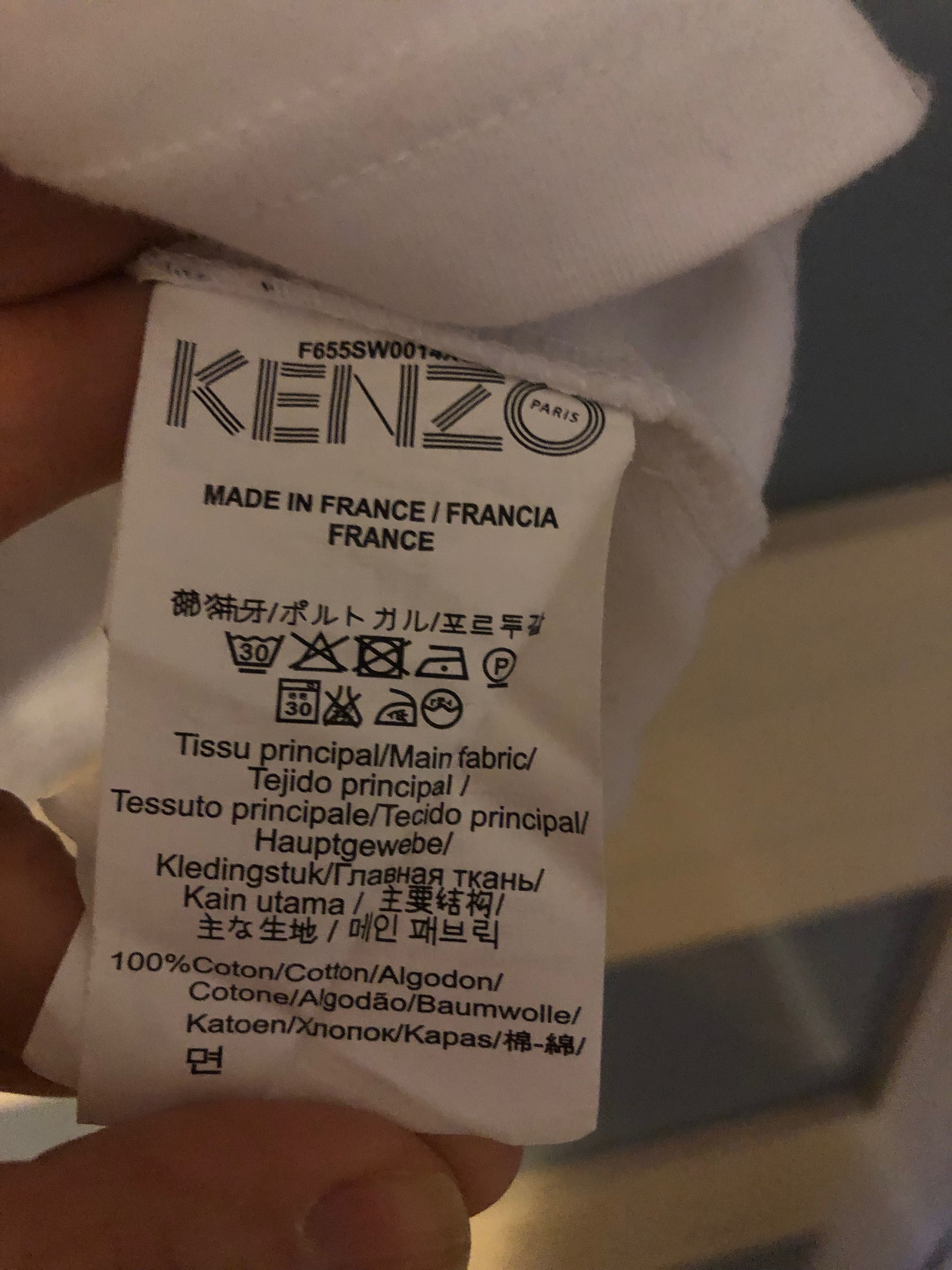 Kenzo koszulka polo t-shirt bawełna