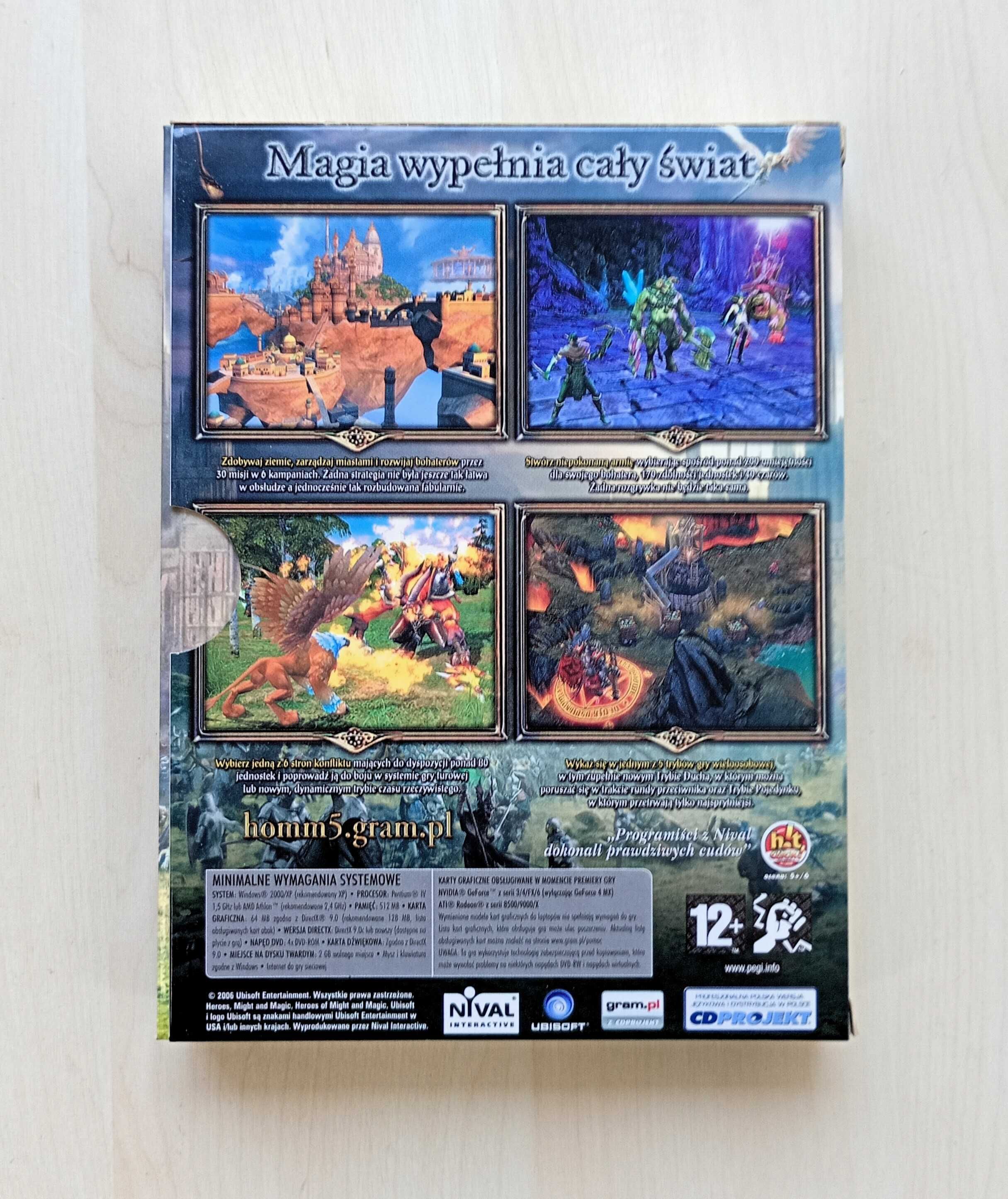 Gra Heroes V of Might and Magic PC PL