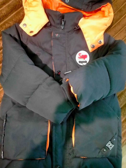 Курточка зимова для хлопчика, розмір116-122