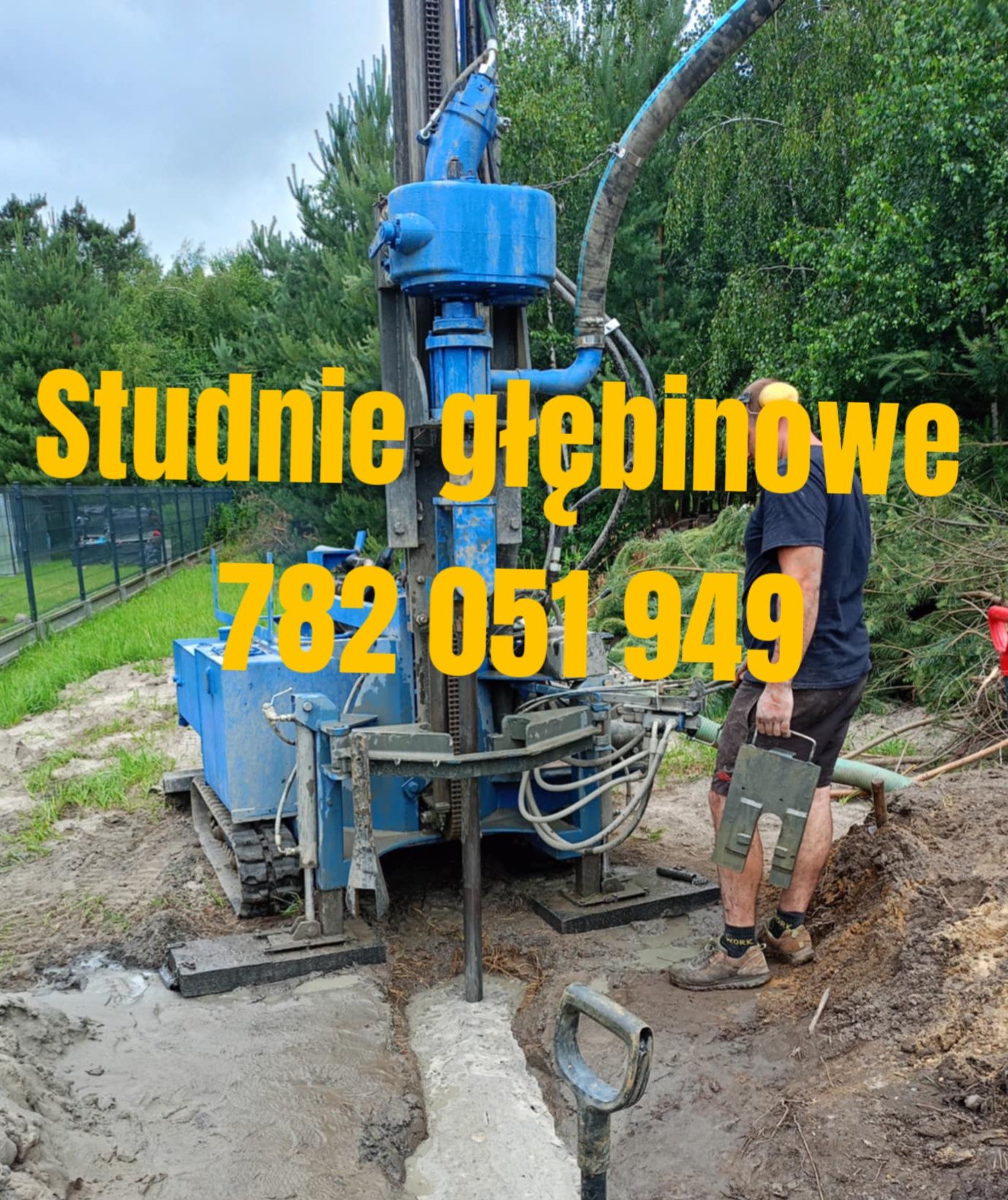 Studnie głębinowe wiercenie studni woda