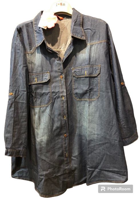 рубашка женская джинс сорочка жіноча