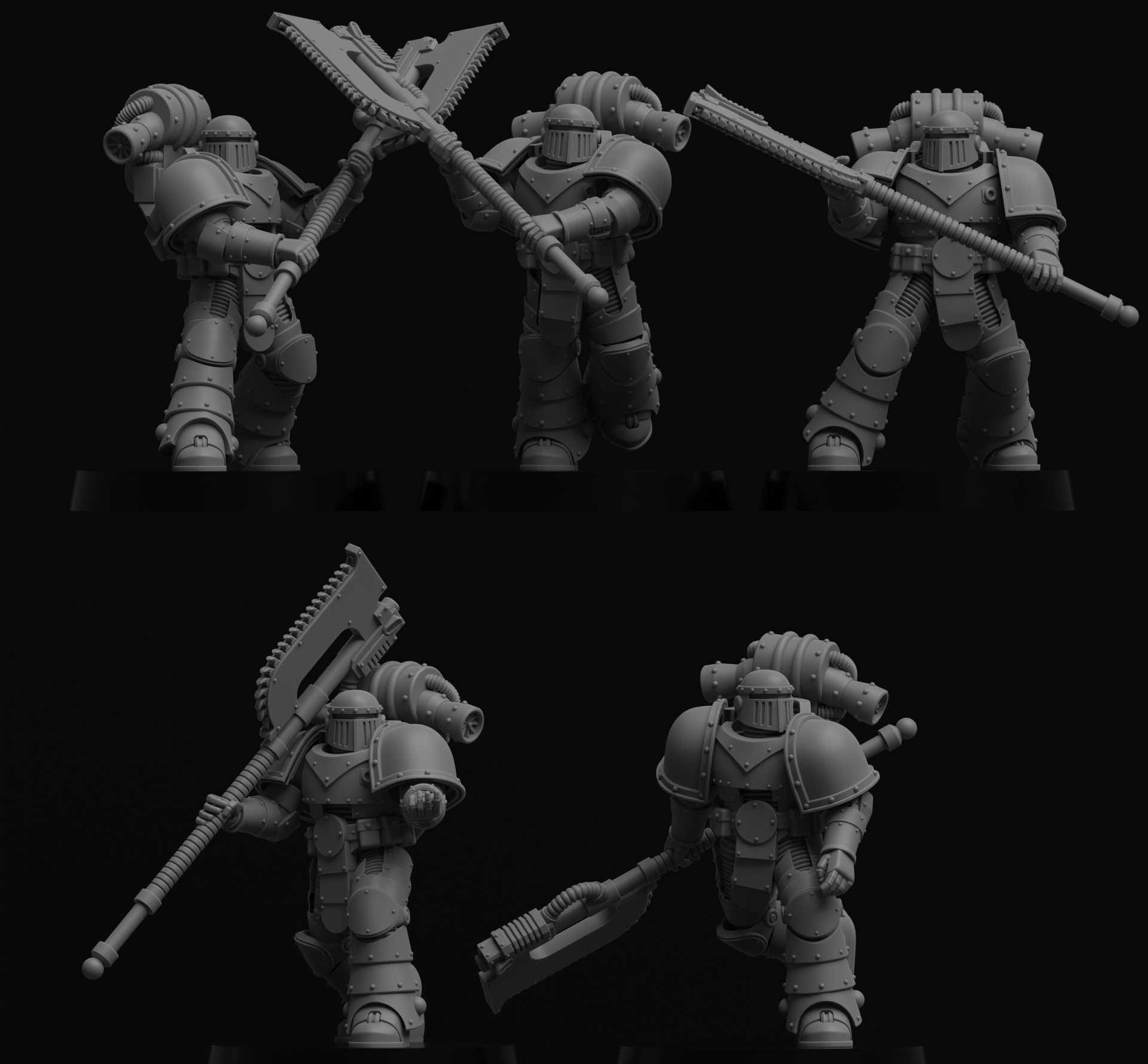 Warhammer Heresy 30K  marine MK - II