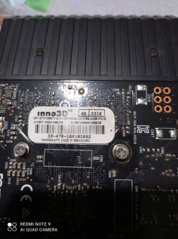 GTX 1050ti 4gb inno 3d