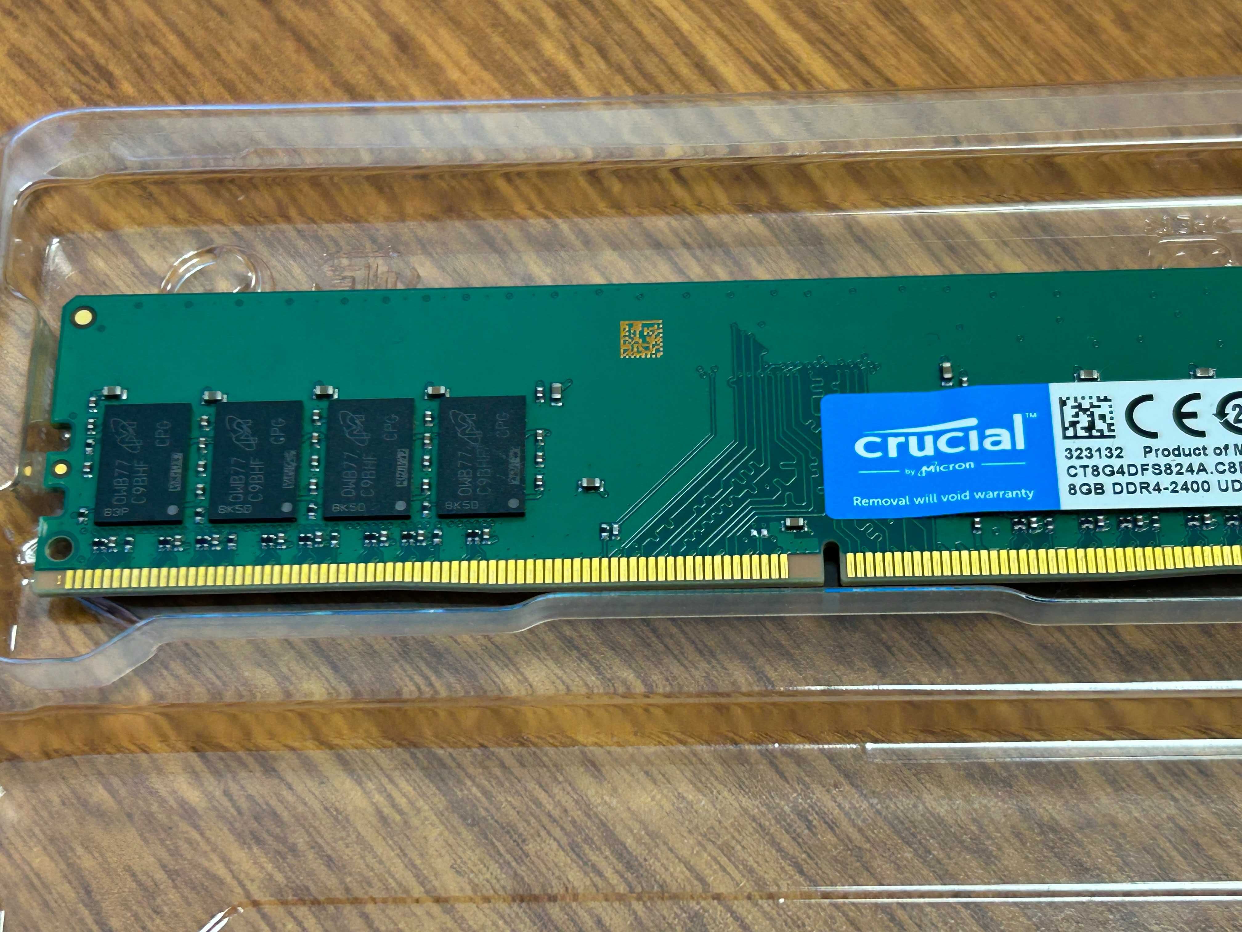 Memória Crucial Ram 8gb DDR4 - 2400 Mhz