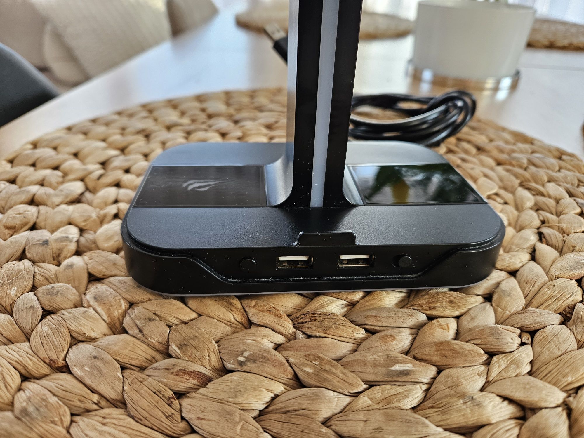 Stojak na słuchawki rgb usb okazja Havit TH650 RGB