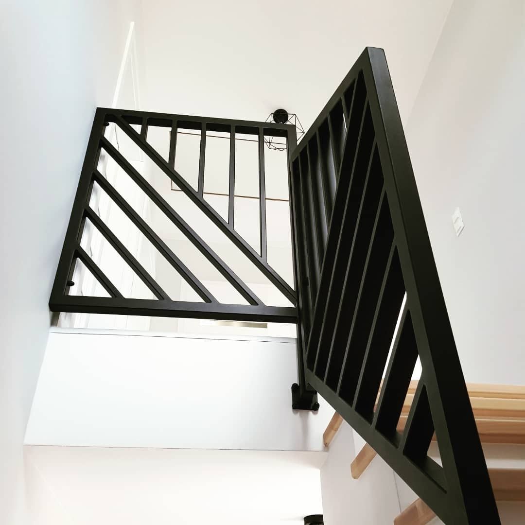 Balustrada balustrady balkon barierka schody stalowe