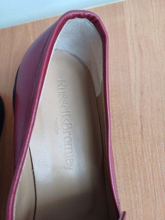Женские туфли лоферы Russell & Bromley (оригинал)made in Italy 39