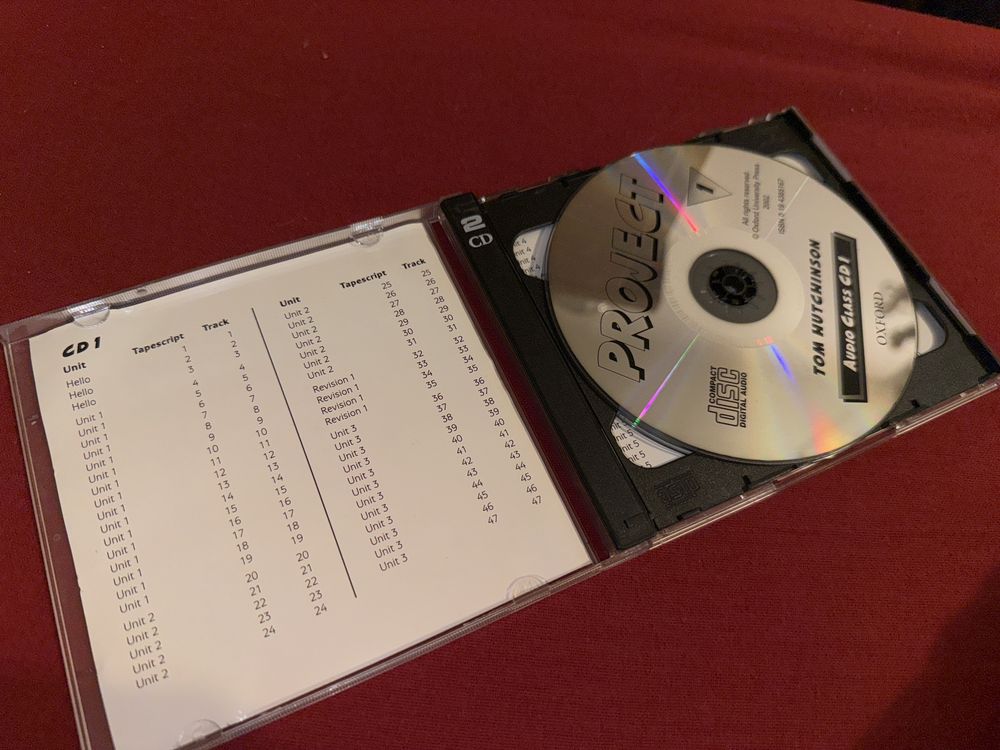 Project 1 - Tom Hutchinson - Audio Class CDs