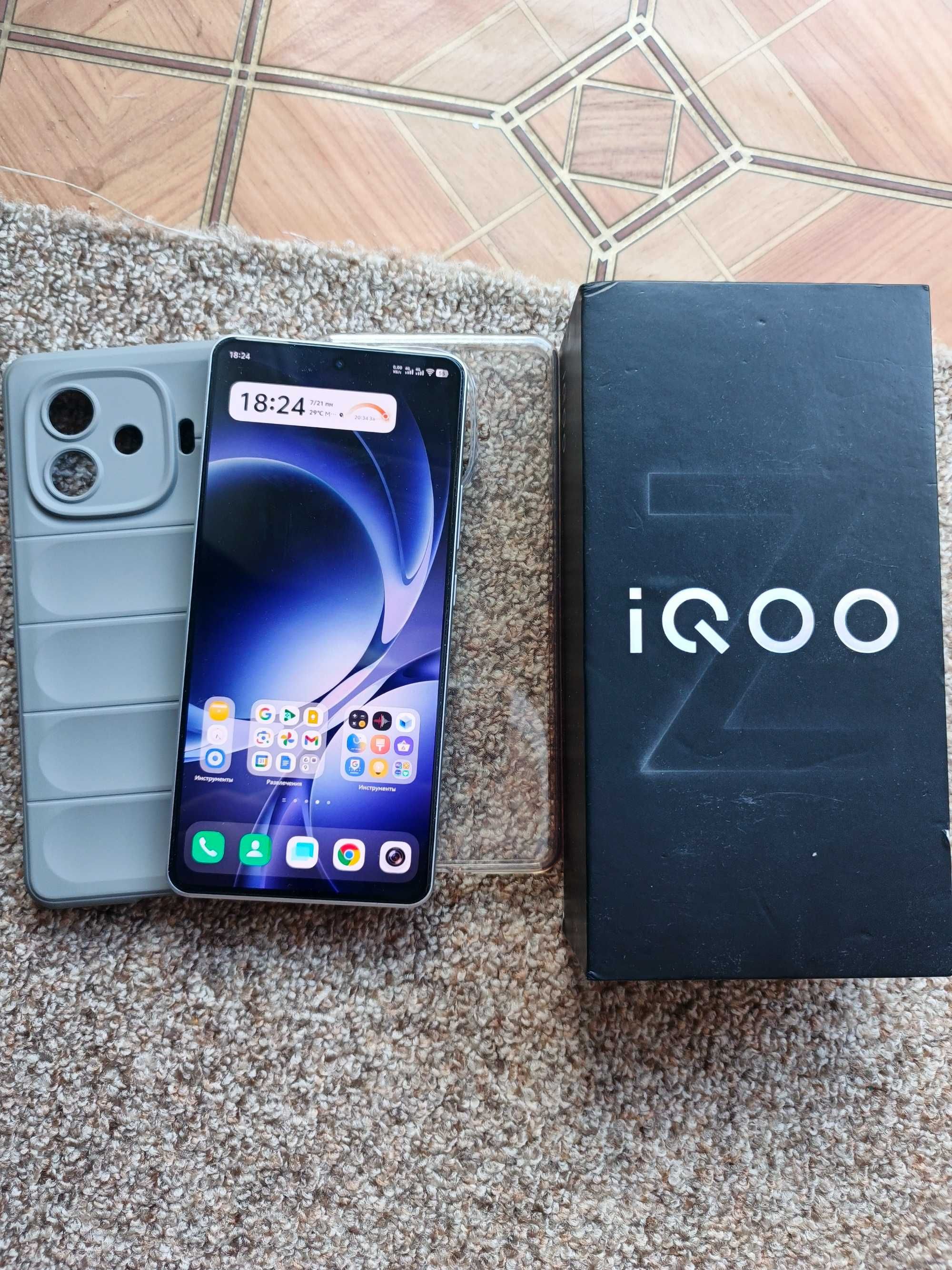 Iqoo Z9 5G(8.256Гб)144hz,Nfc,Stereo,АКБ 6000