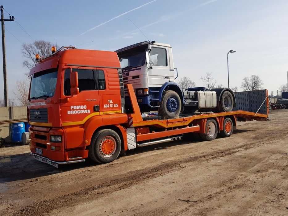 Pomoc Drogowa Transport niskopodwoziowy maszynRolniczych i budowlanych