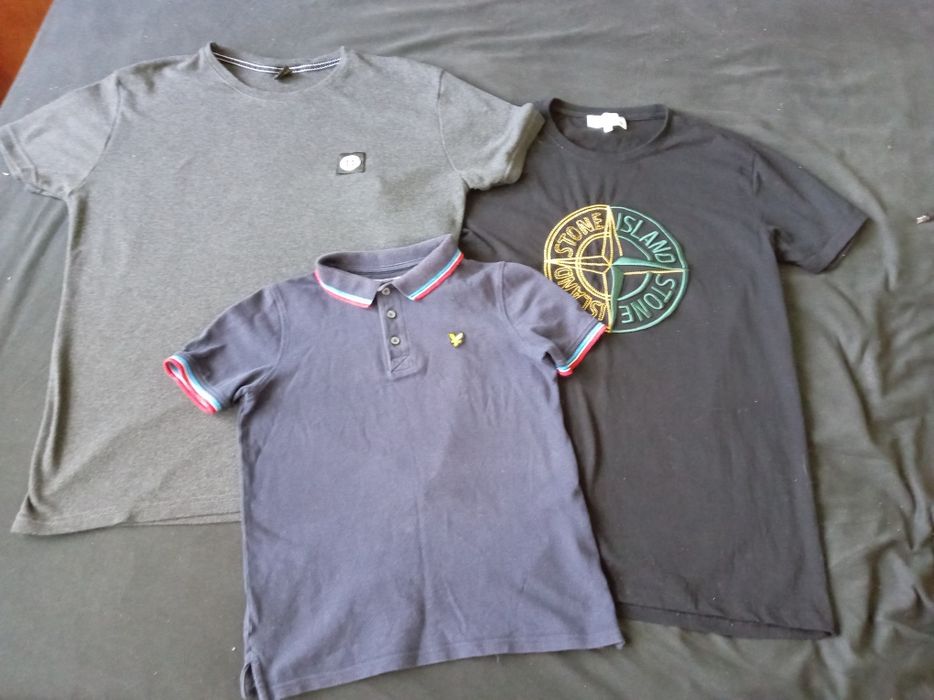 3 футболки stone island I LYLE SCOTT