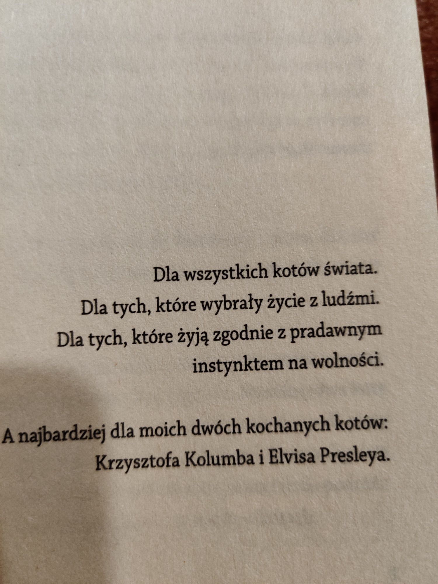 Beata Pawlikowska Kot dla początkujących, Sumińska O kocie