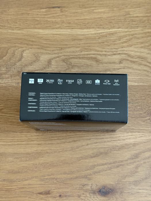 Canon Powershot G7X Mark III Preto