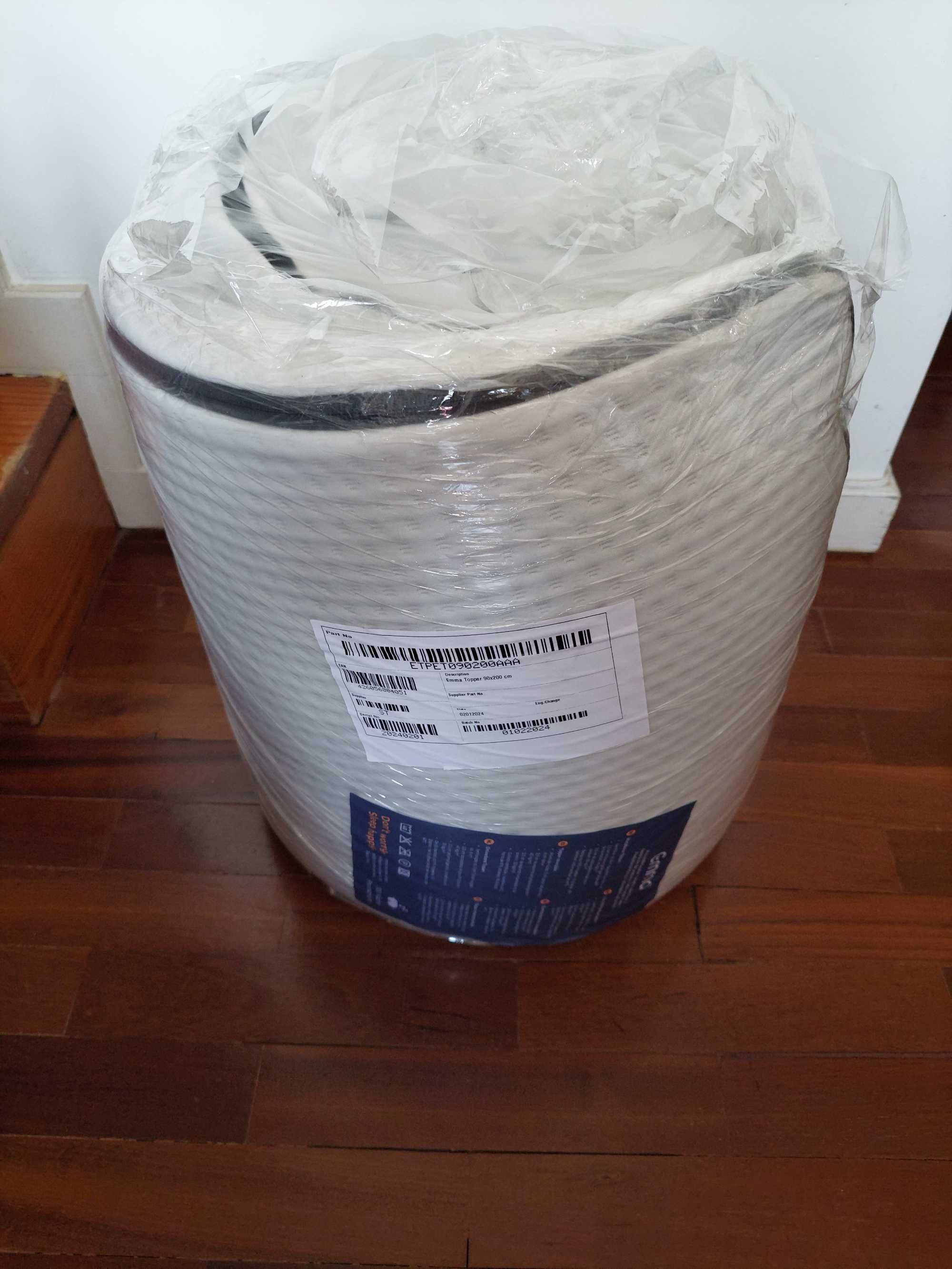 Sobrecolchão - Topper - NOVO  80/200cm