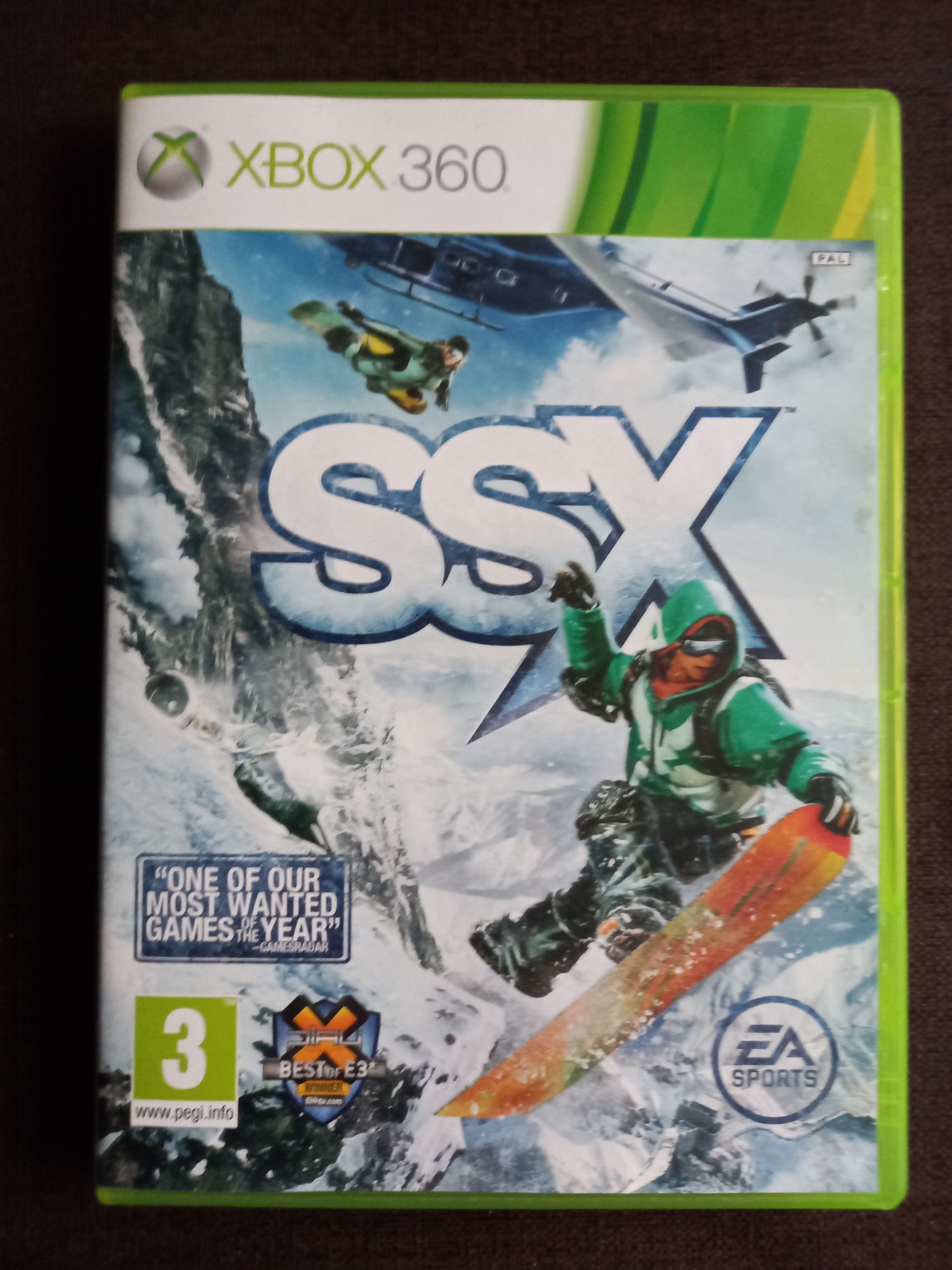 Gra SSX na konsolę xbox 360 Snowboard