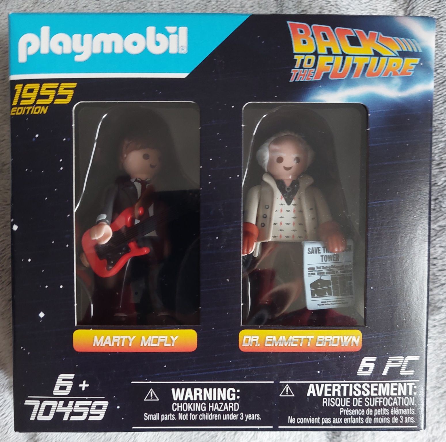 Playmobil Back to the future Marty Mcfly and Dr.Emme...