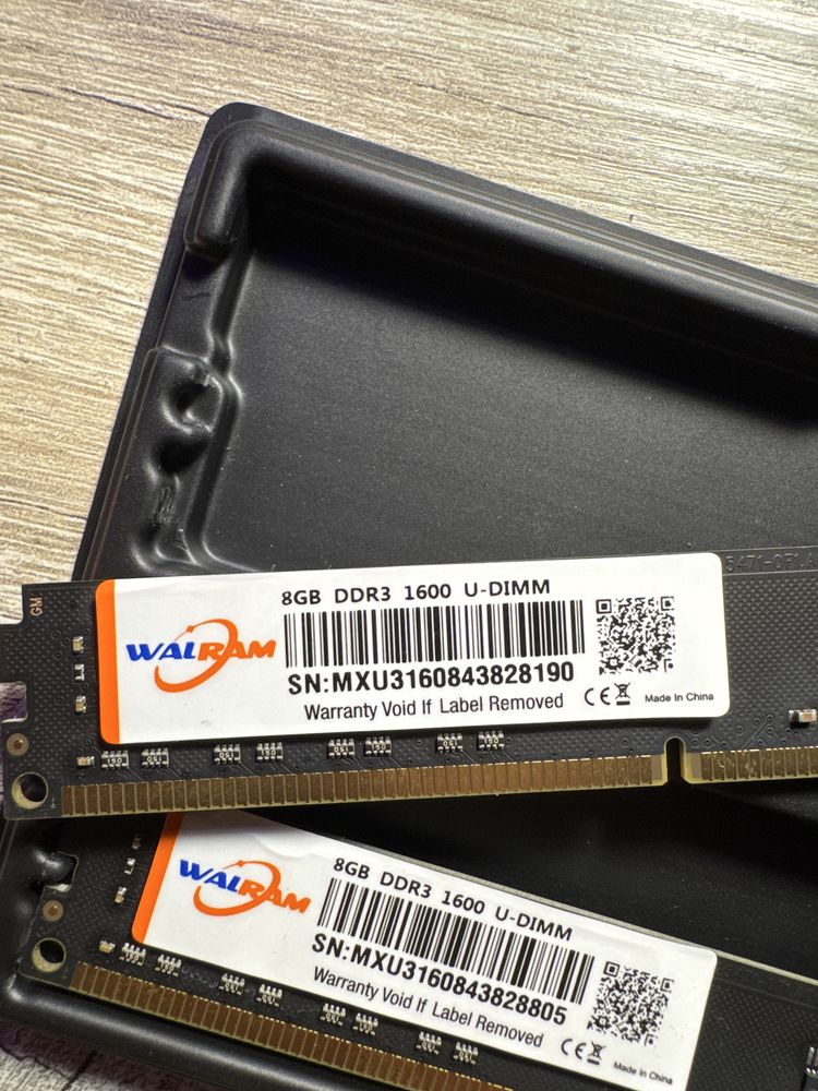 Оперативная память (озу) ddr3 16 gb.
