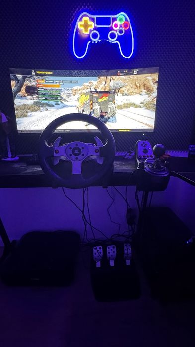 Kierownika Logitech g25 pełen zestaw!!!