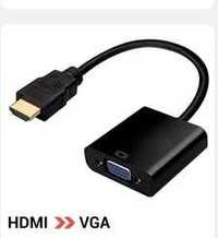 Conversor HDMI para VGA (novo),Portes Grátis