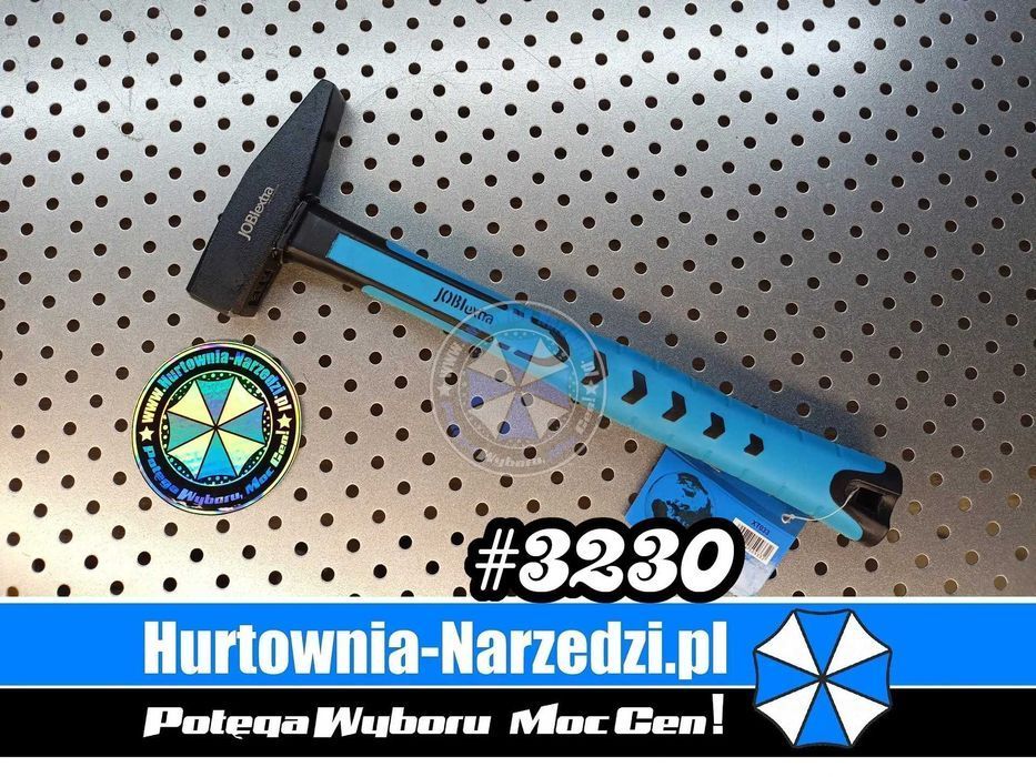 Młotek 0,5kg Młotek ślusarski FIBERGLASS 500g młotek 500g