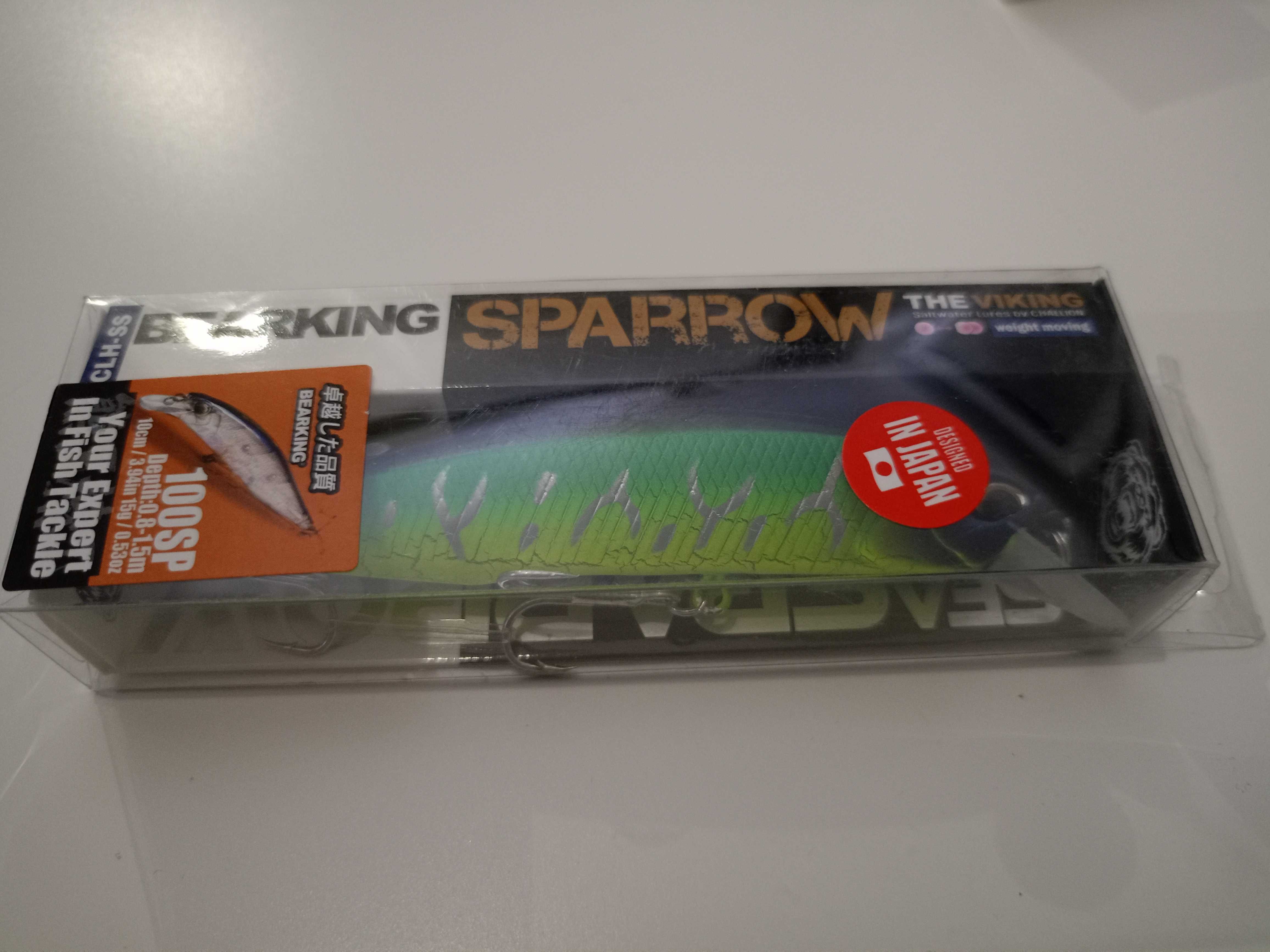 Wobler Twichingowy bearking Sparrow 100sp