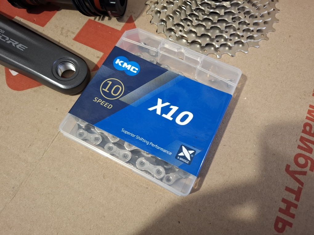 ВЕЛОсипедный групсет Shimano DEORE 1×10 скоростей.