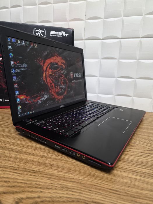 Большой 17,3"Игровой ноутбук MSI | Core i7 | GTX | 16 GB RAM | SSD