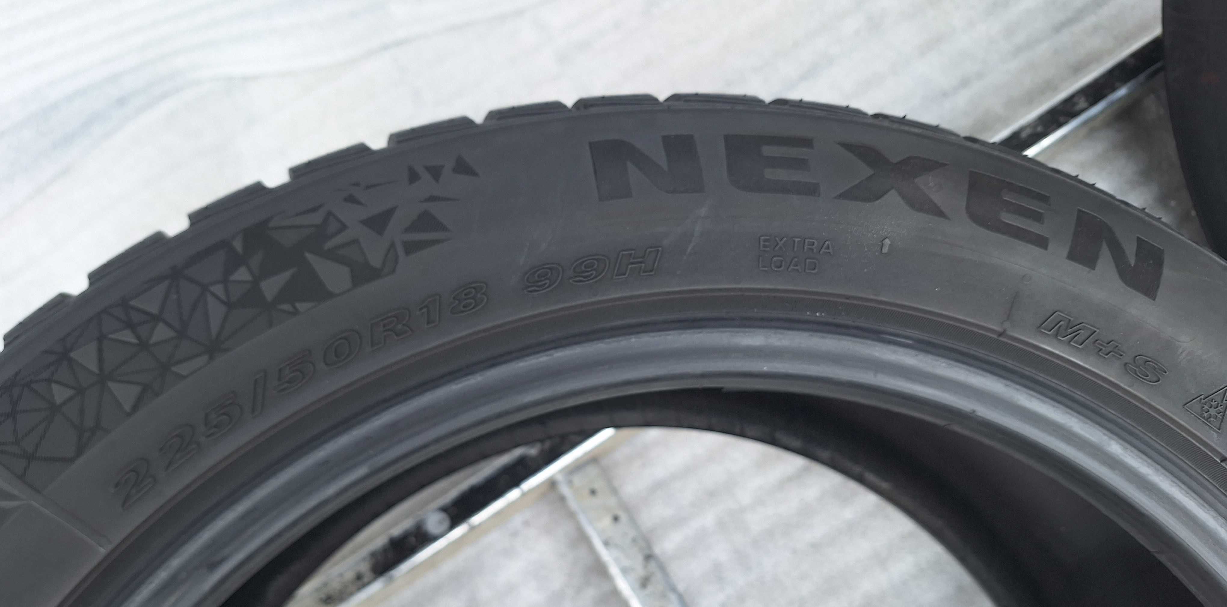 OPONY ZIMOWE 225/50R18 nexen   245/50/18 7,5mm montaz/ Wysyłka