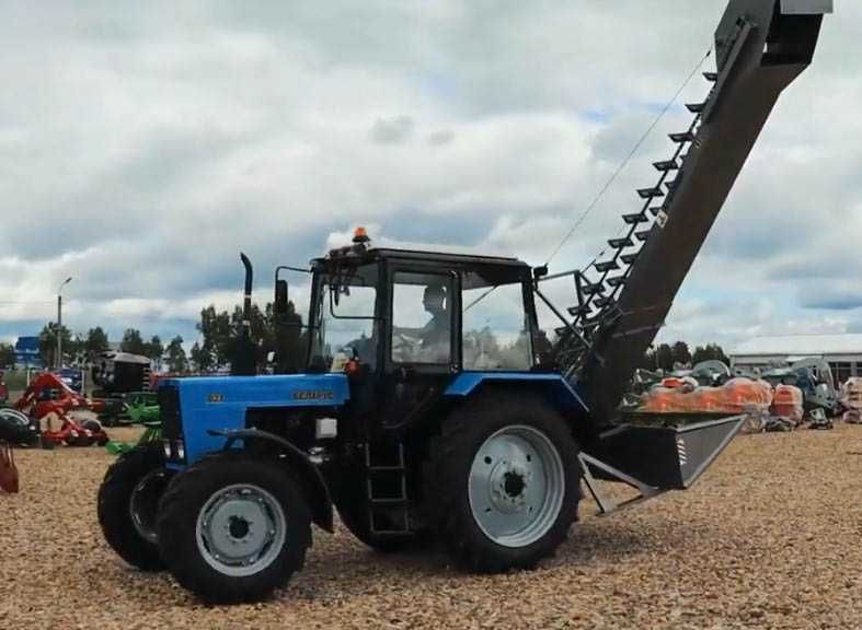 Услуга погрузки зерна в вагоны. Погрузчик зерномет лучше Кобзаренко