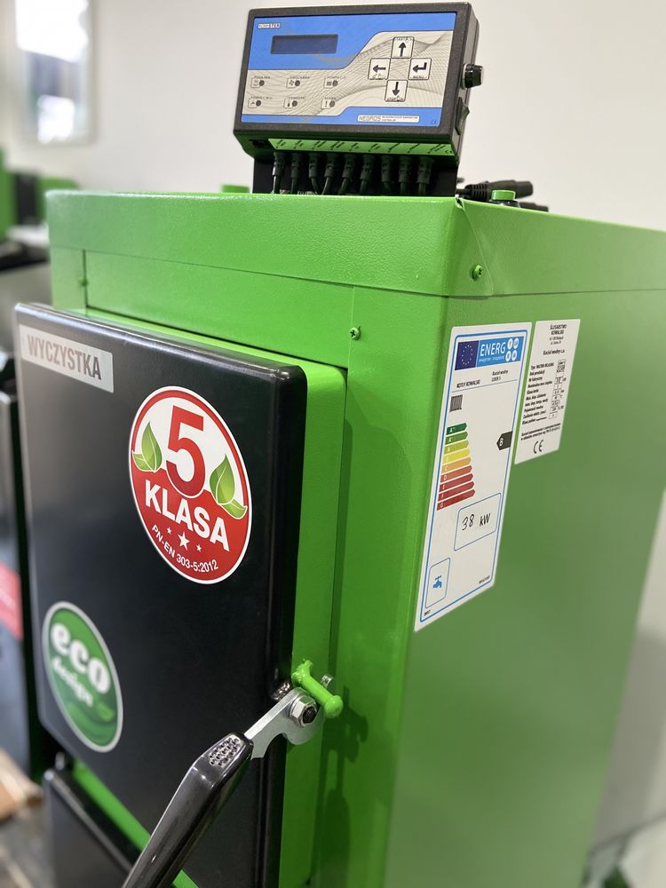 Kocioł Kotły 5 KLASA + ECODESIGN 38 KW z podajnikiem