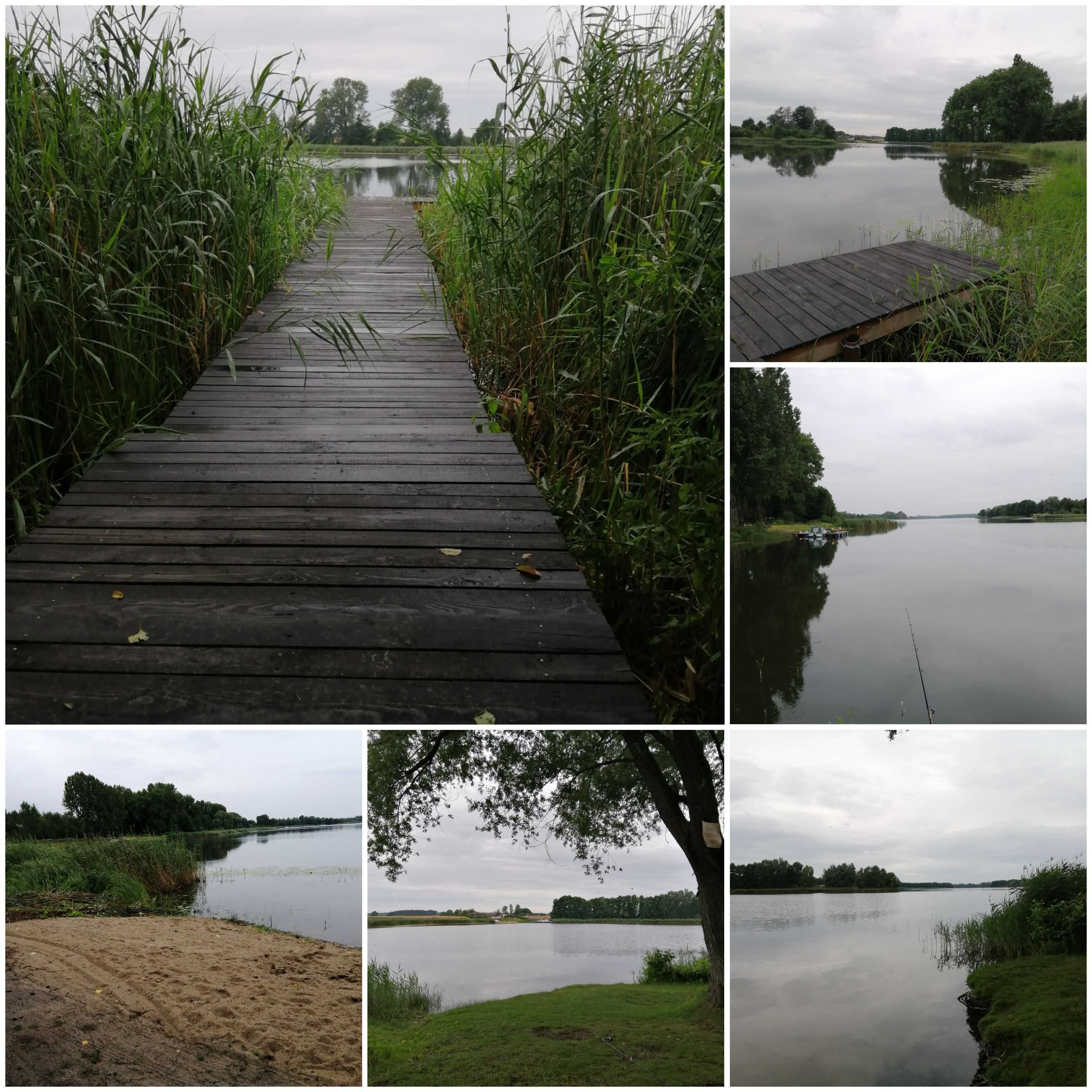 Działki z linią brzegową nad jeziorem Gopło
