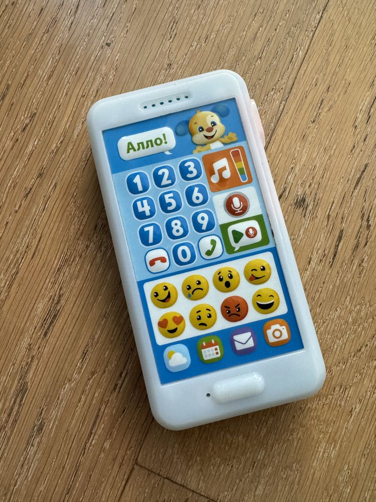 Zabawka Fisher Price telefon po rosyjsku / Обучающий телефон