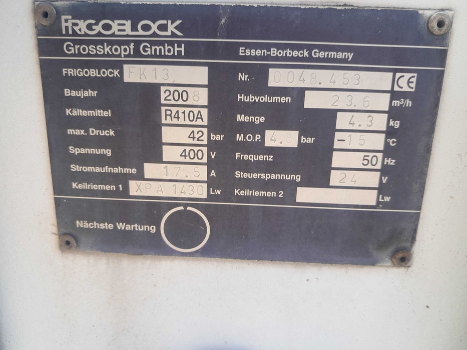 agregat chłodniczy Frigoblock elektryczny