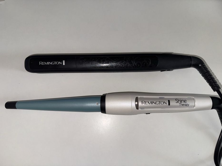Утюжки remington, випрямляч, конусна плойка