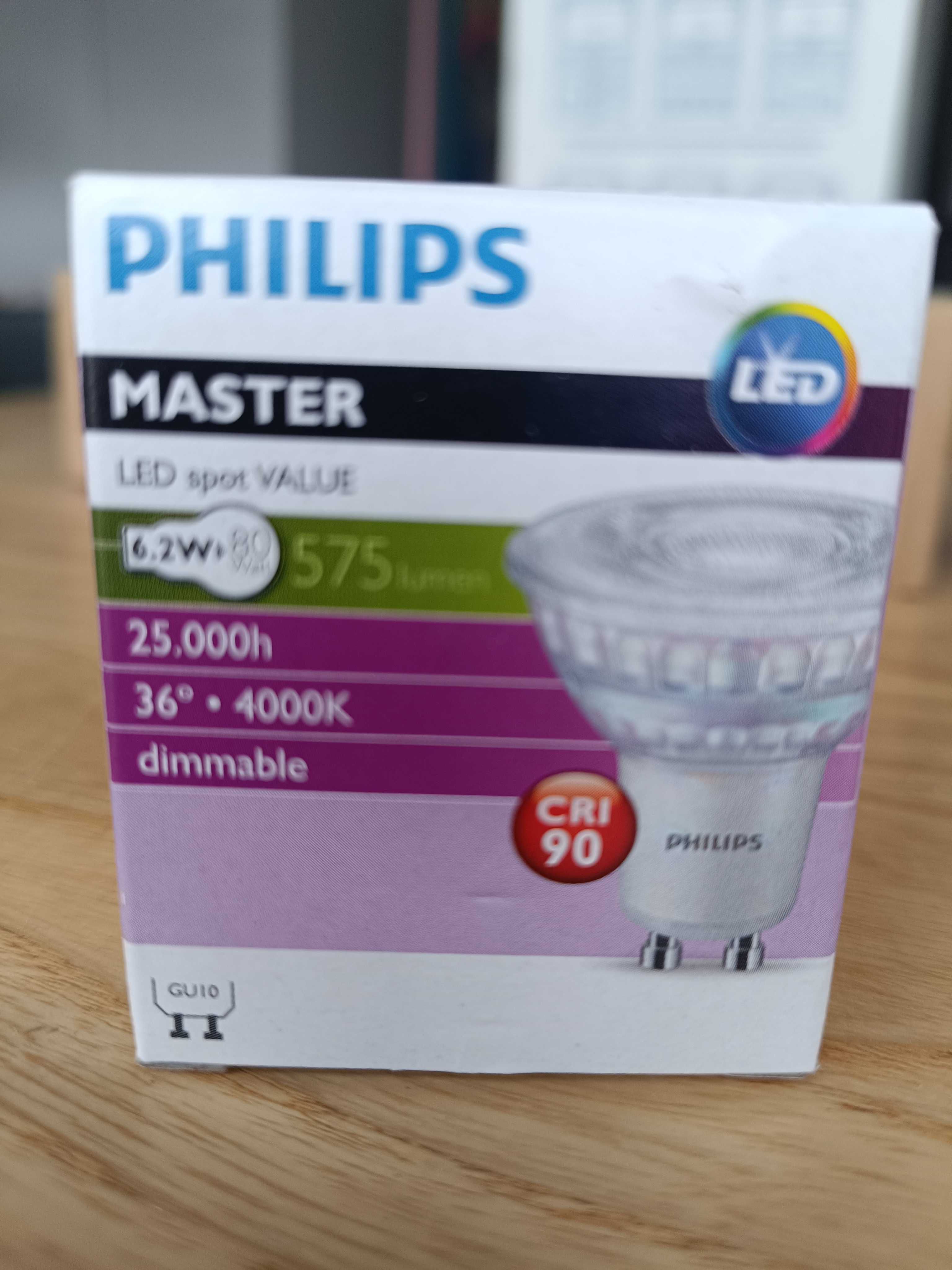 LED Master GU10. 6,2W