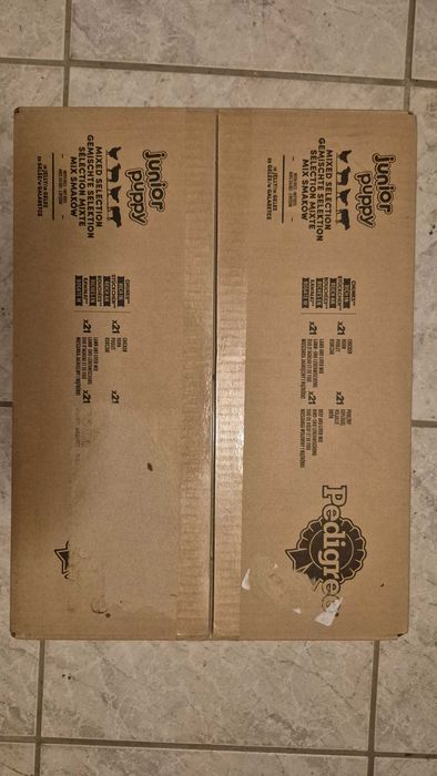 Pedigree junior 84 + 72 saszetki 100g mix