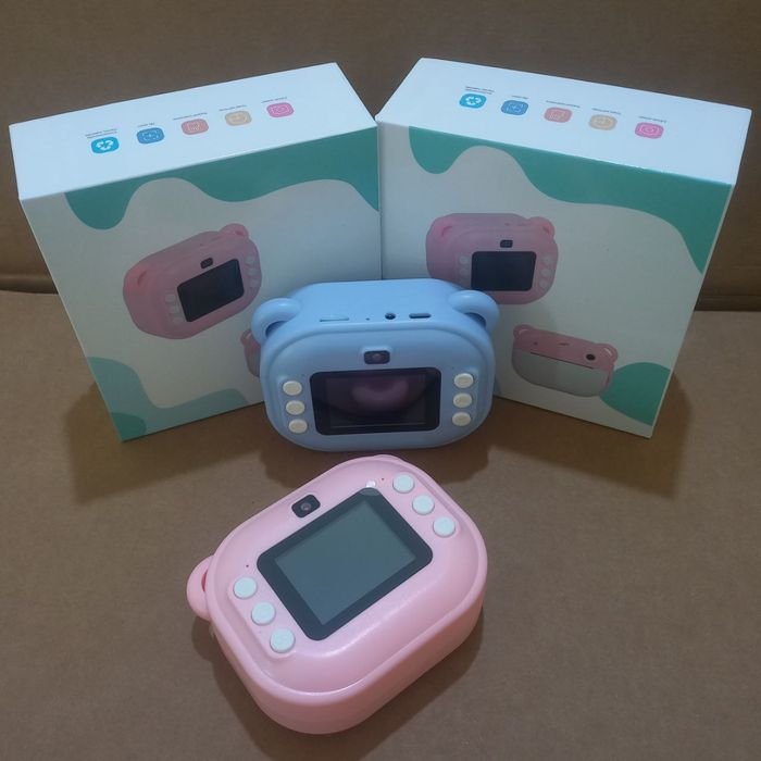 фотоапарат 12Мп принтер дитячий | акумуляторний | фотопринтер дитячий