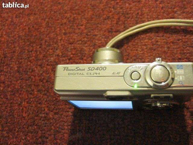 Canon PowerShot SD400 Silver 5.0MP 3X Optical Zoom Digital Camera