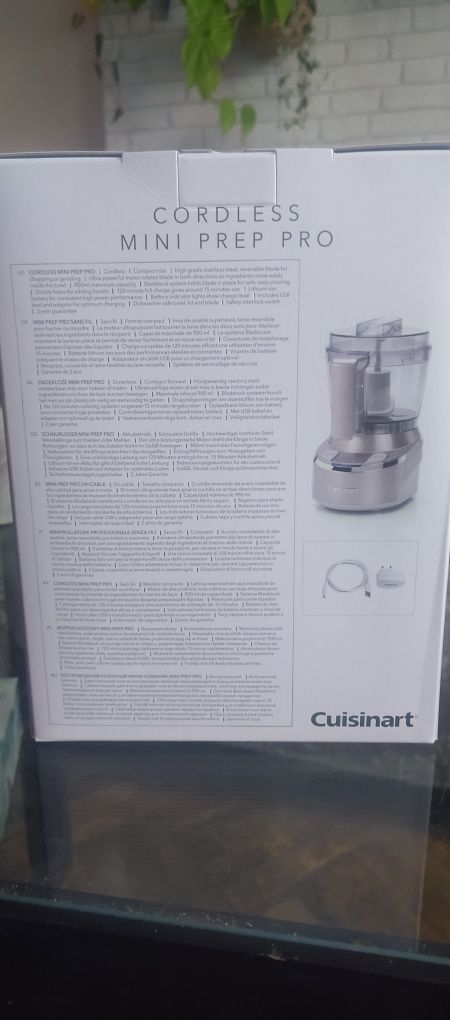 Bezprzewodowy Robot Kuchenny Cuisinart Cordless Mini Prep Pro