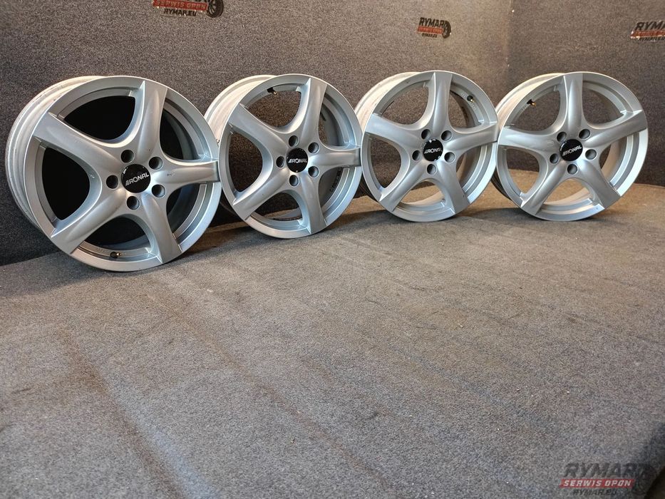 ŚLĄSK ALUFELGI 6.5X16&quot; 5X108 ET37 VOLVO FORD OPEL PEUGEOT KOMPLET